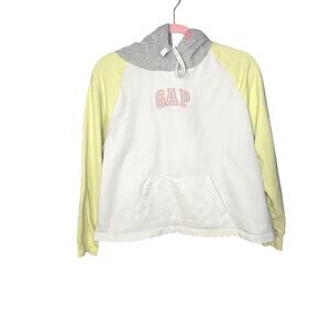 Vintage Gap Hoodie Women's Size XS Multicolor 90s Y2k Preppy Cozy Oversized